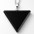 Inverted Triangle Pendant Necklace