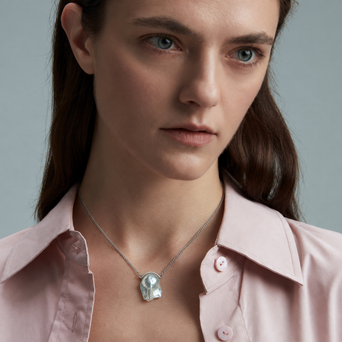 NOVA Baroque Pearl Pendant Necklace