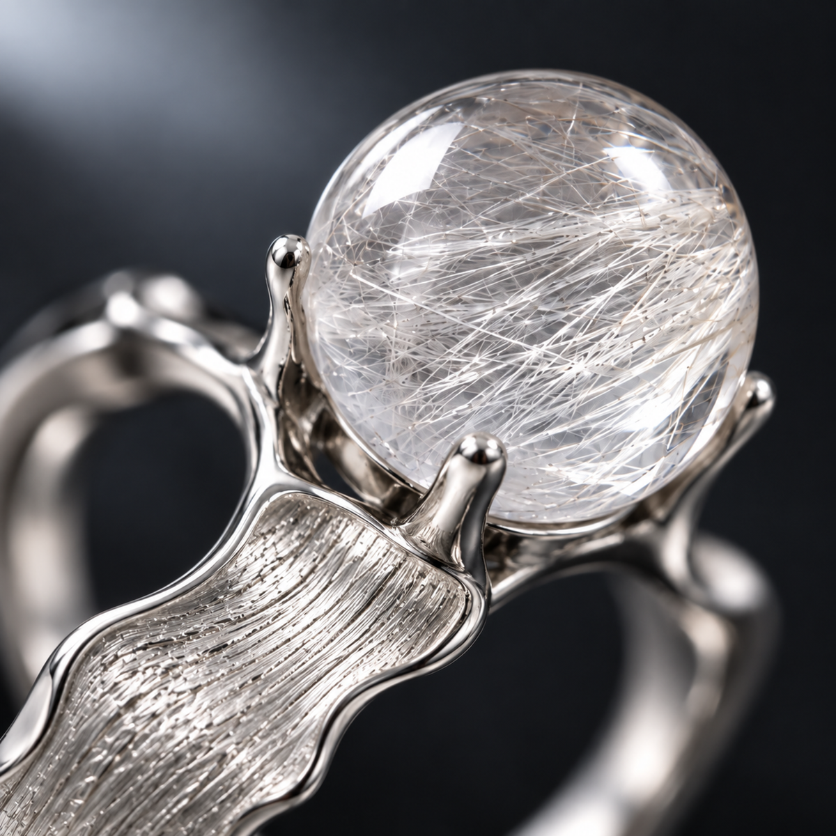 Open-Wrap Statement Ring