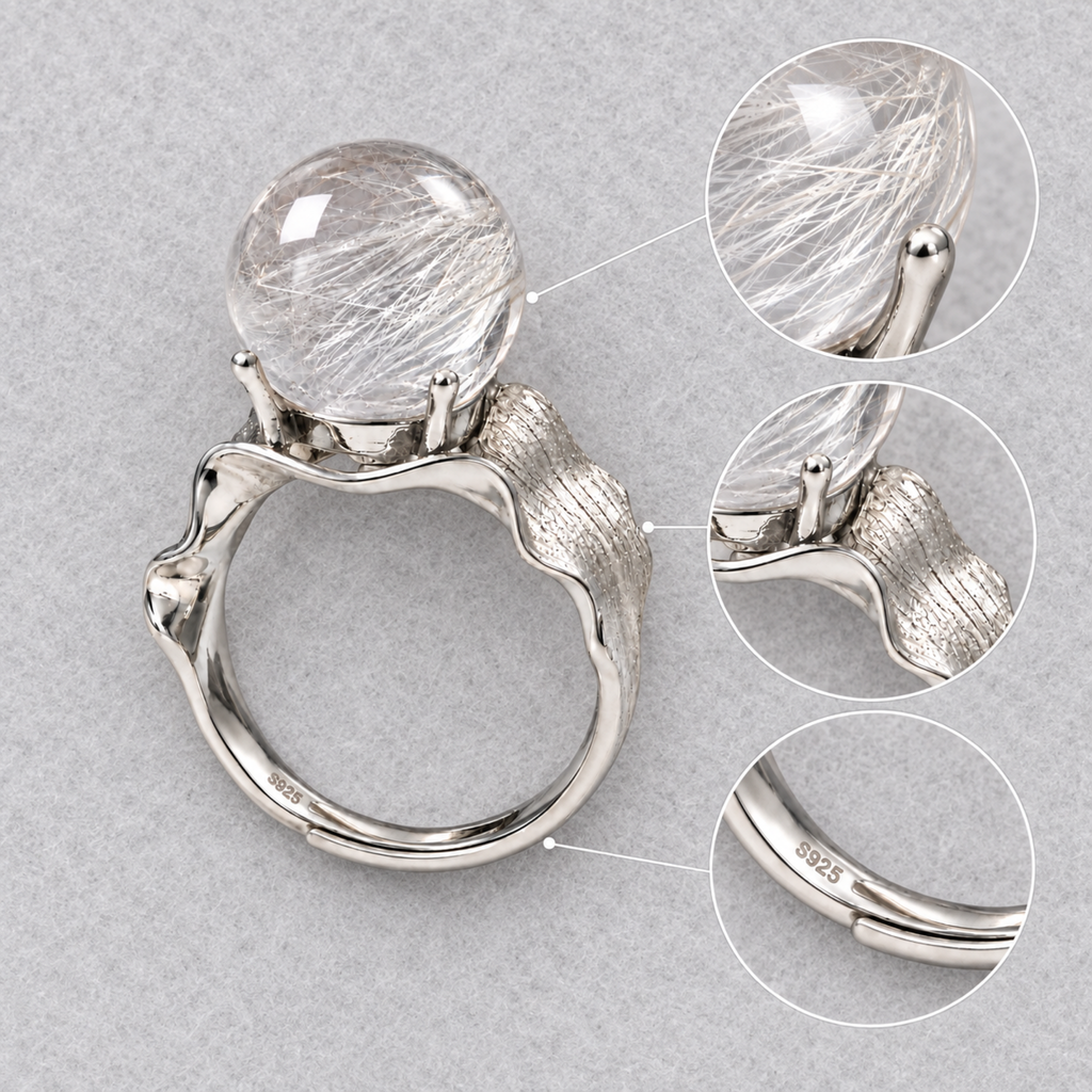 Open-Wrap Statement Ring