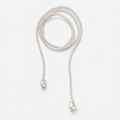 NAIA Baroque Pearl Lariat Necklace
