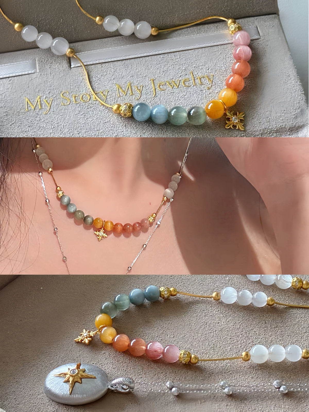 Multicolor Bead Necklace