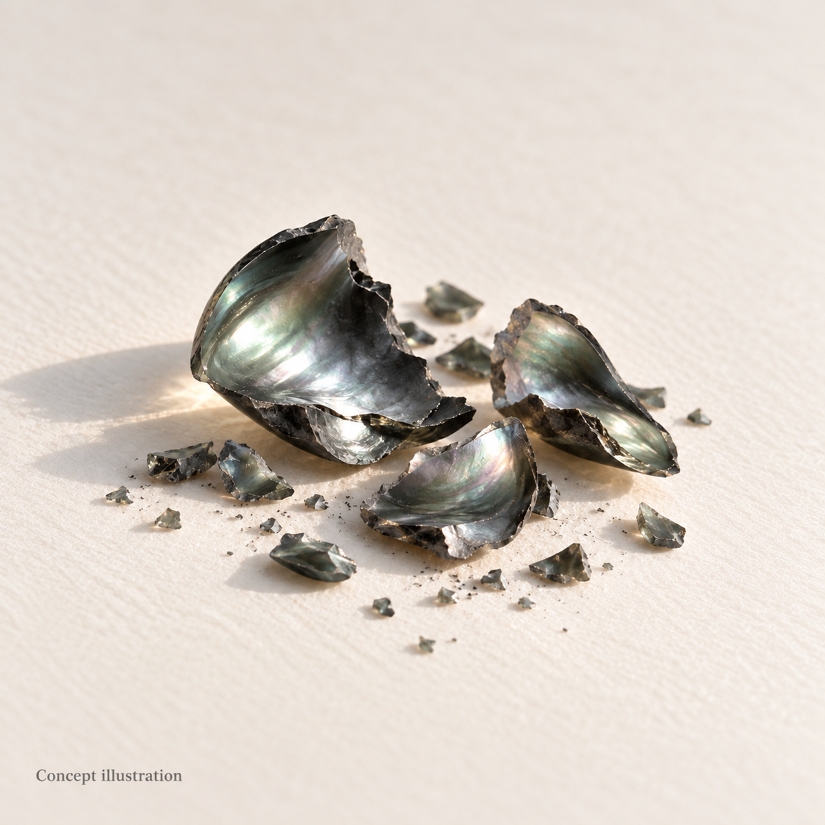 CALLISTO Tahitian Pearl Orbit Ring
