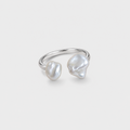 GEMINI Baroque Pearl Open Ring
