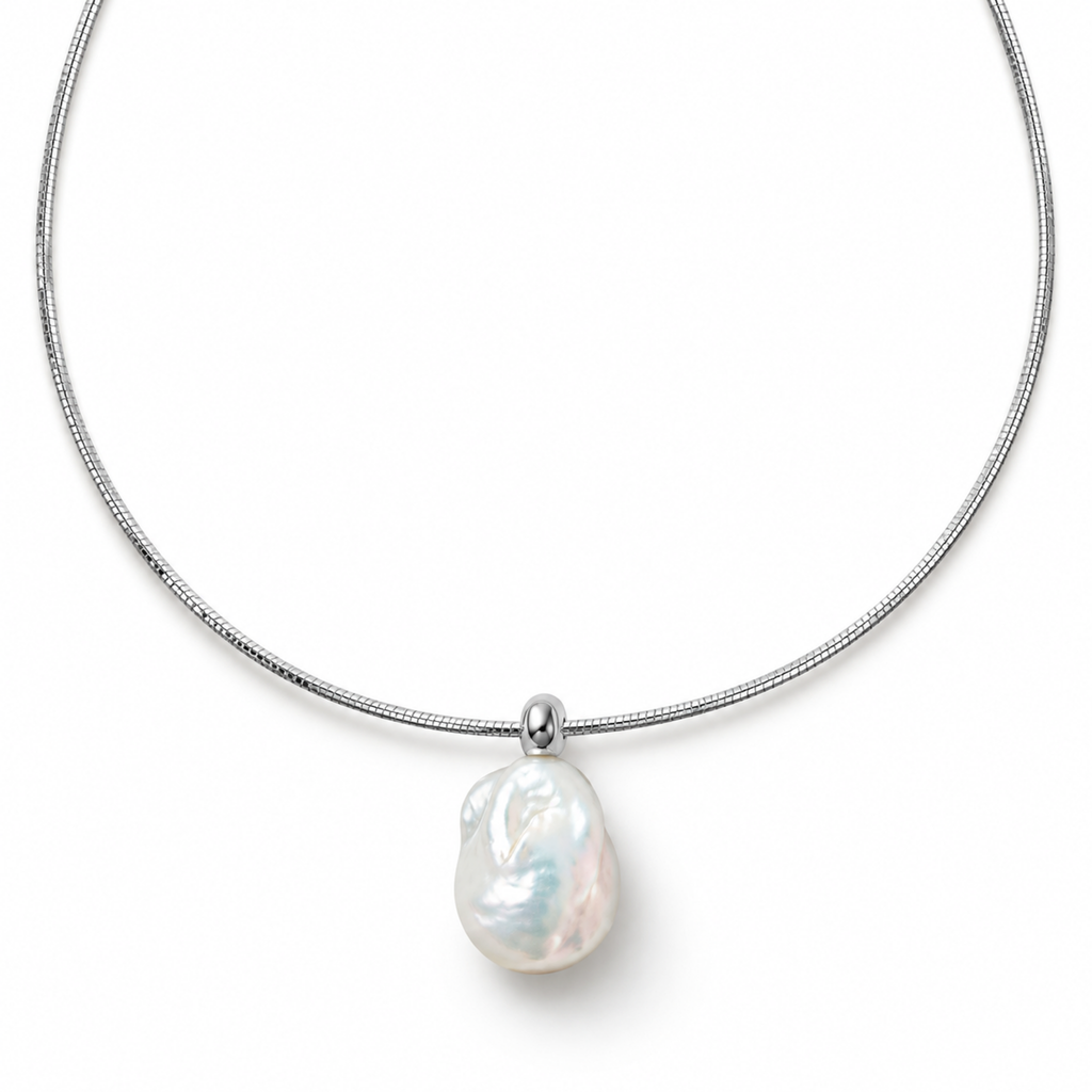 THEIA Baroque Pearl Collar Necklace