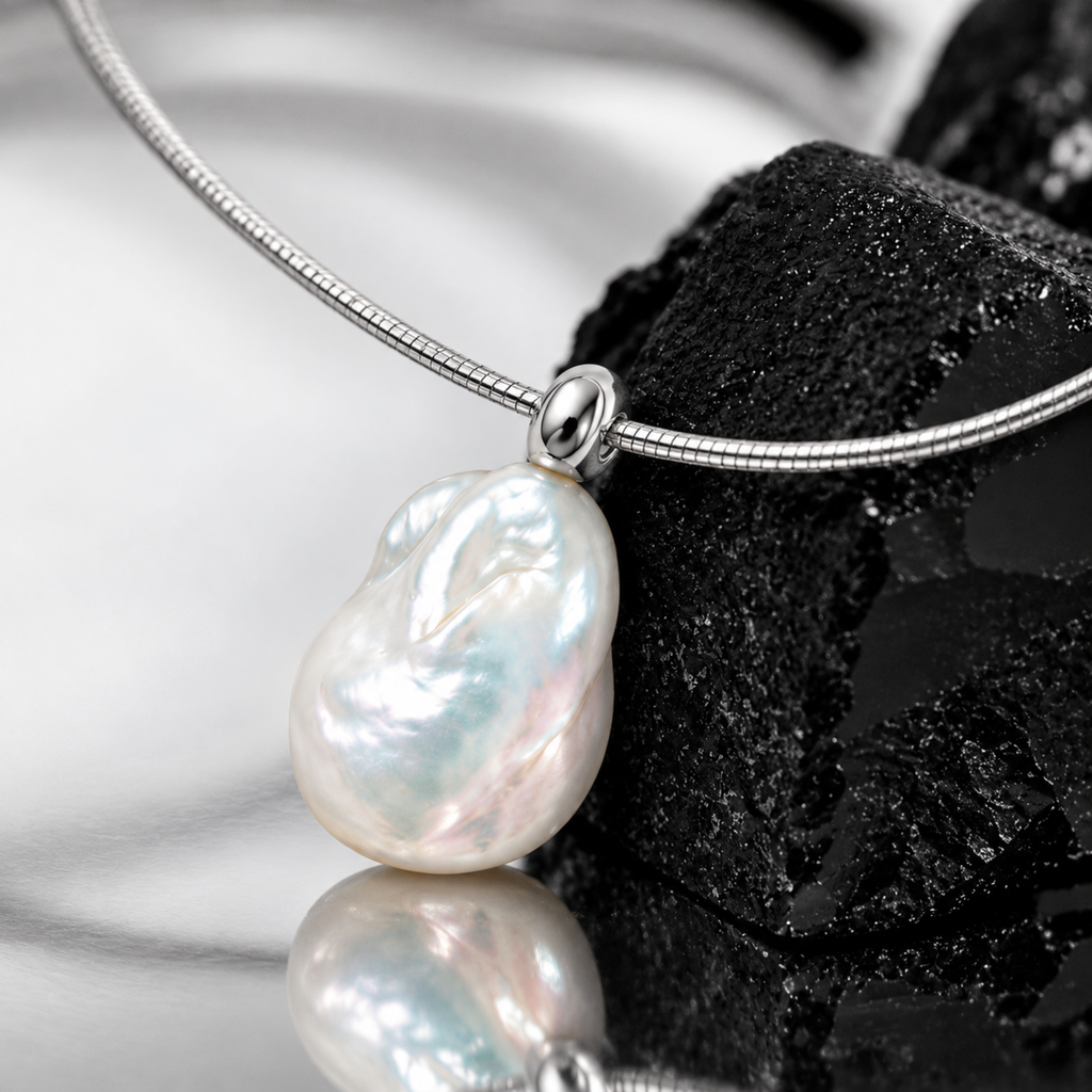 THEIA Baroque Pearl Collar Necklace