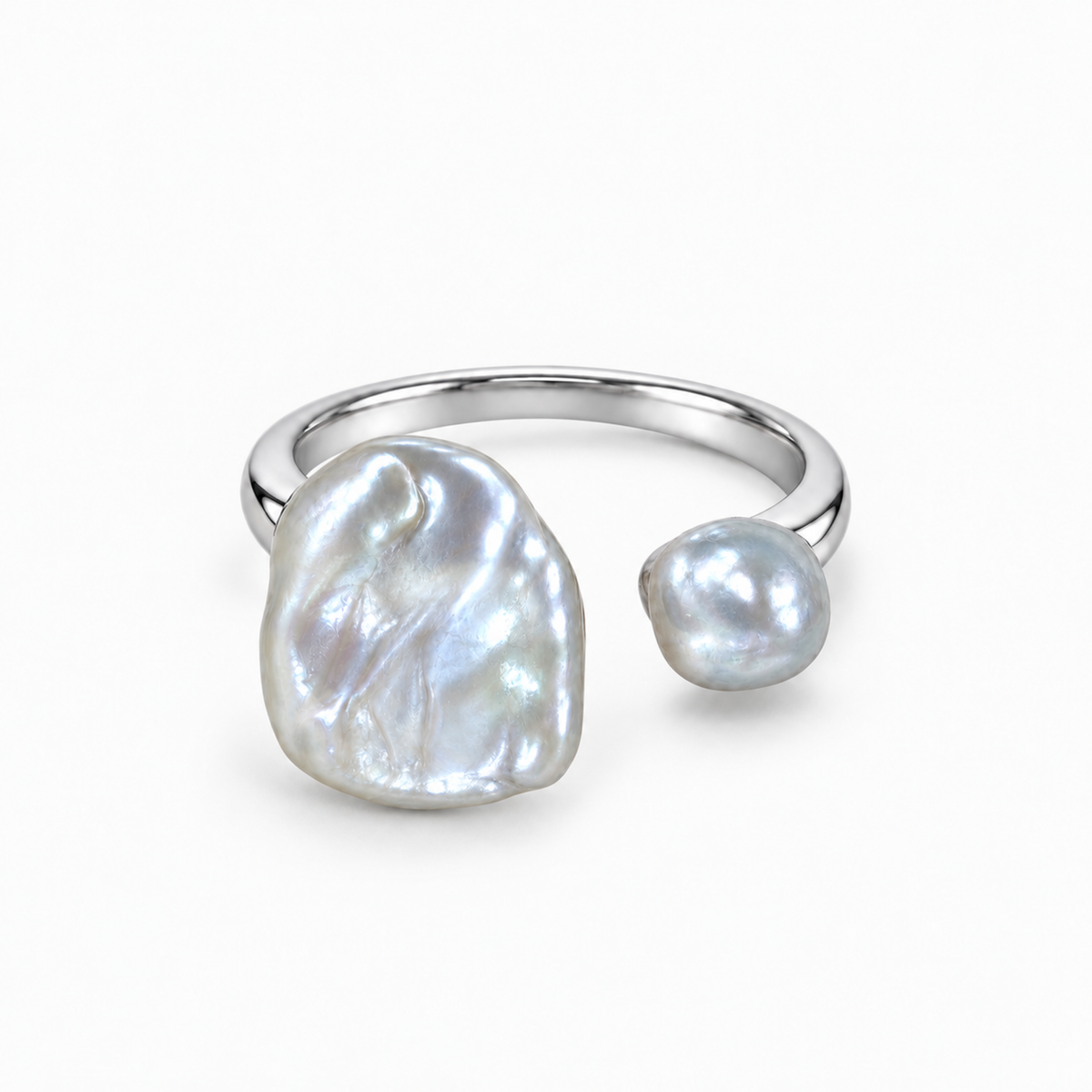 CASSIA Baroque Pearl Open Ring