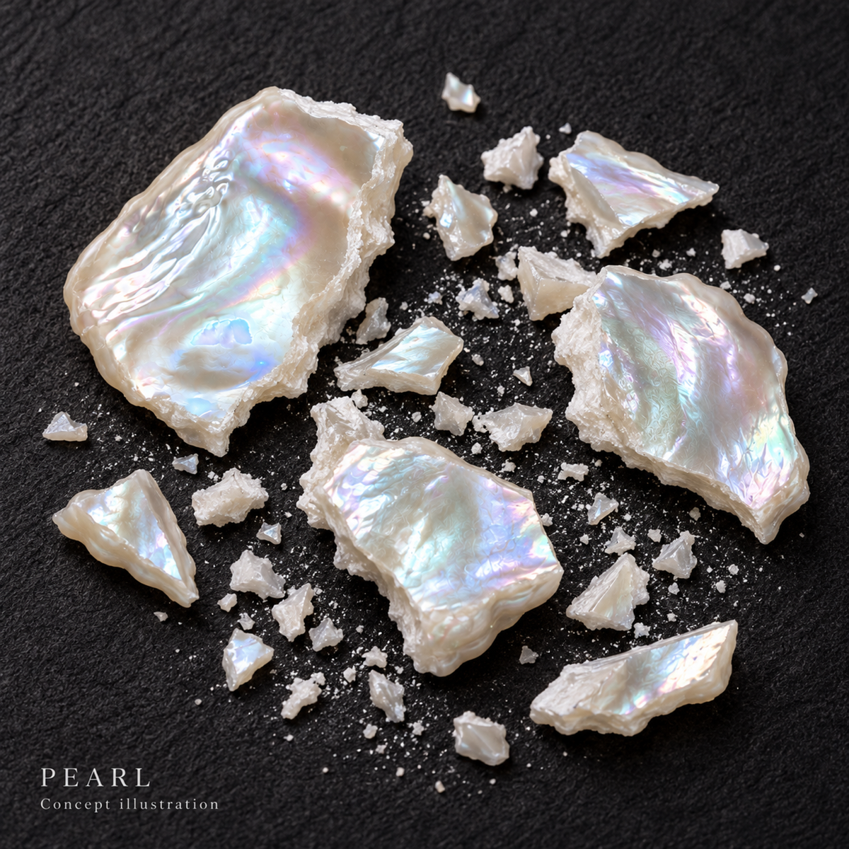 CAPELLA Baroque Pearl Stud Earrings