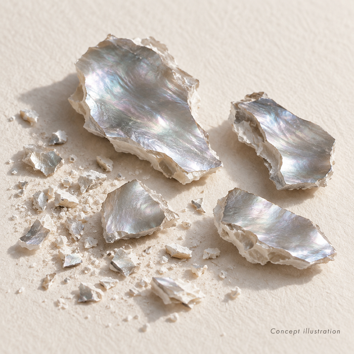 SOLENE Grey Keshi Pearl