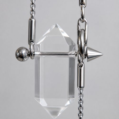 Double-Point Pendant Necklace