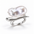 ONDINE Baroque Pearl Statement Ring