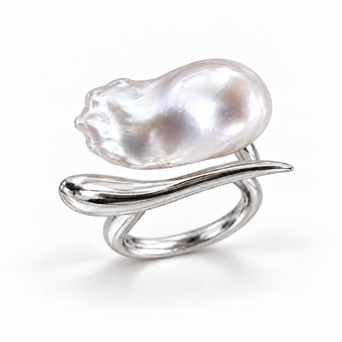 ONDINE Baroque Pearl Statement Ring
