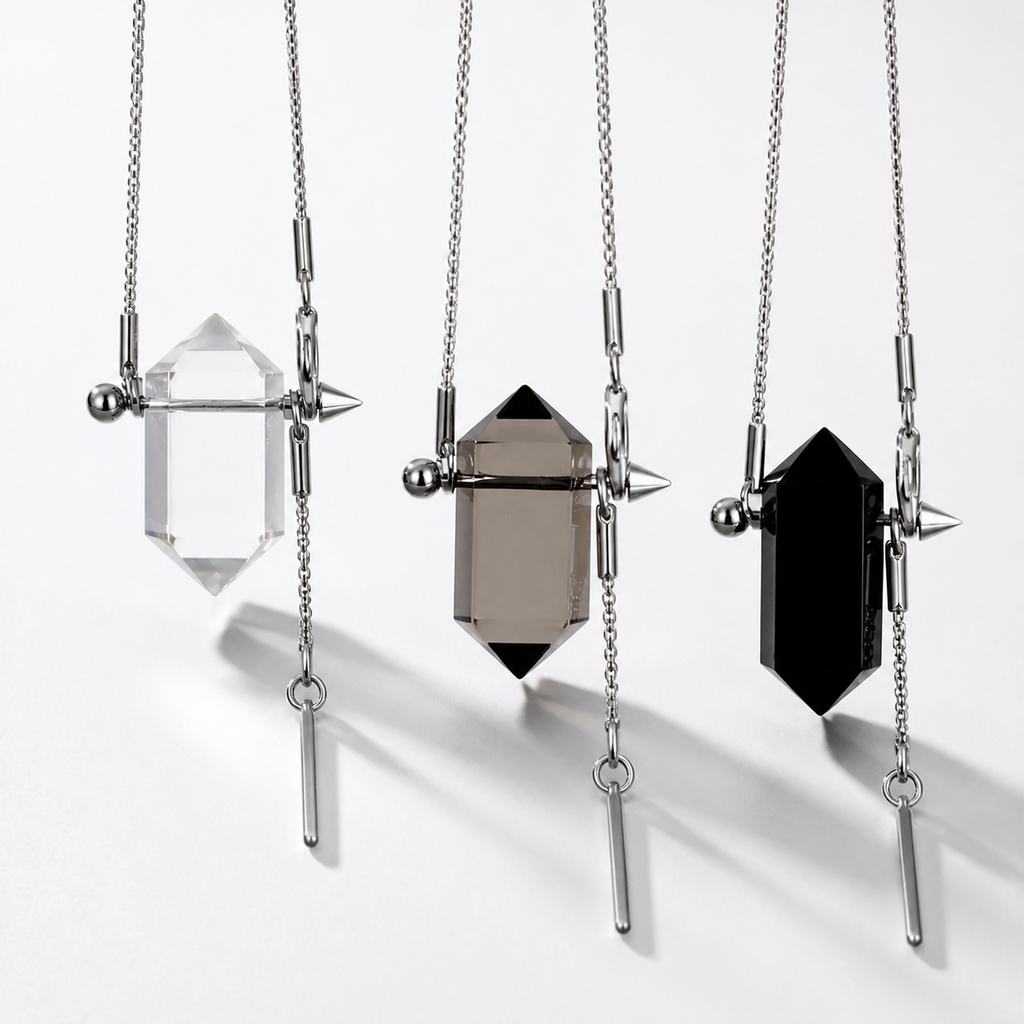 Double-Point Pendant Necklace