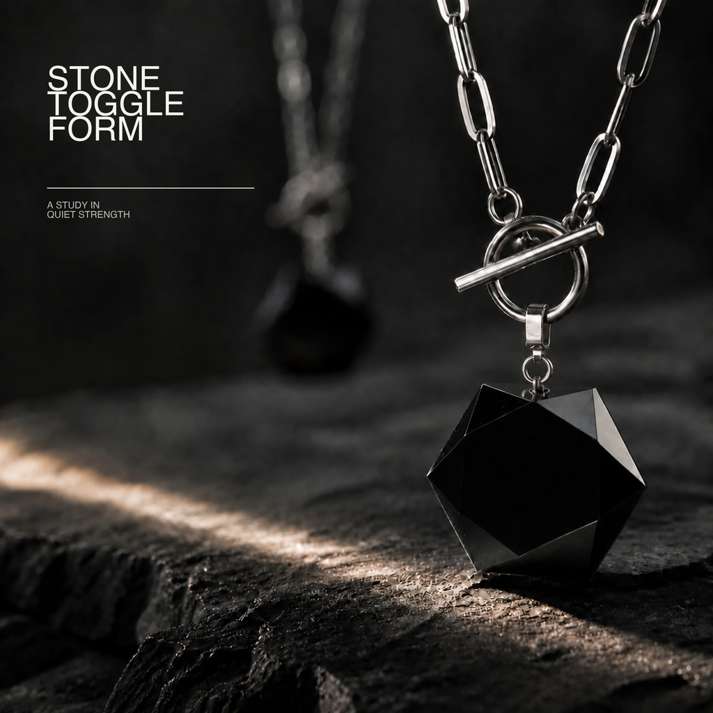 Faceted Six-Point Star Pendant Necklace