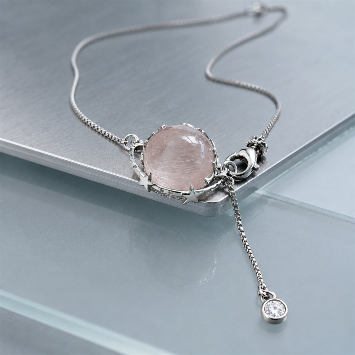 Celestial Orb Pendant Necklace